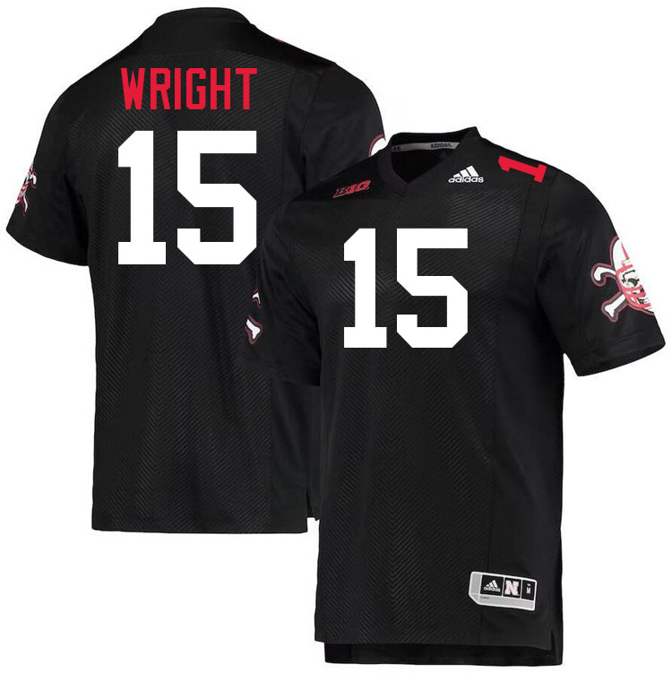 Ceyair Wright Nebraska Jersey,Nebraska Cornhuskers Football Uniforms,Jersey-Blackshirt Home